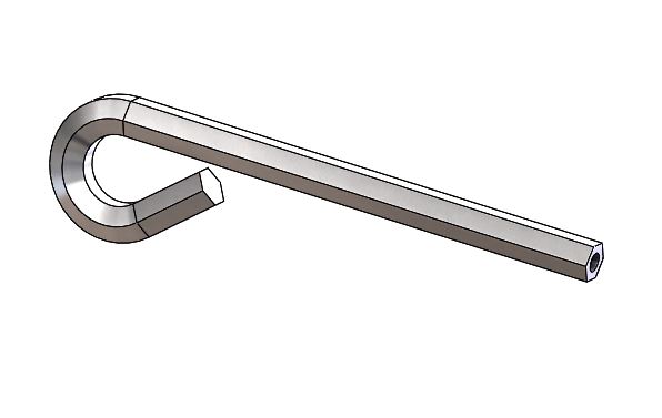 CLE DE CONDAMNATION POUR ROBINET 1/4 TOUR, DE SECURITE ET SECUROC 8433008 CLE011 §