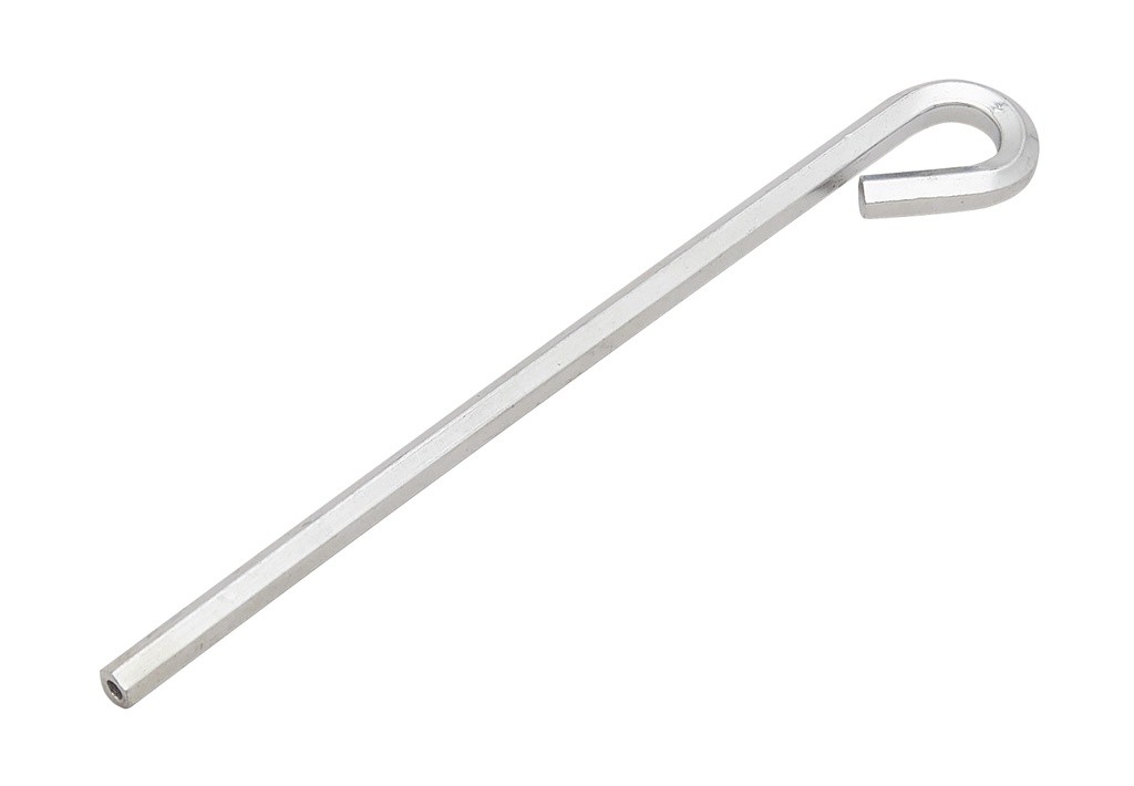 CLE DE REARMEMENT / VERROUILLAGE ROBINET GAZ / LONG.TIGE 8.5 CM