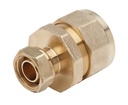 RACCORD DROIT DE REDUCTION PE 32 - JSC ECROU G 3/4' NF136 RAC004