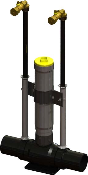 VANNE DECOMPRESSION PE 160 BI-PURGES 32 EQUIPEE 8403734