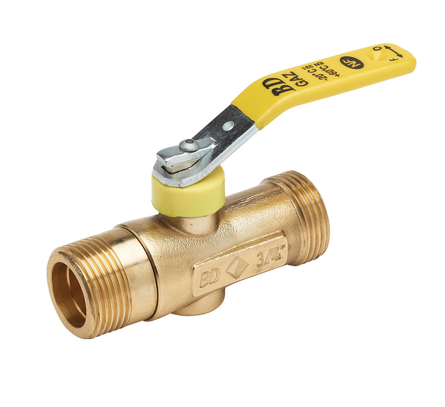 ROBINET D ARRET CAL15 500MB M/M JPG 3/4'' RAC15/21 POIGNEE NF NF078 ROC060