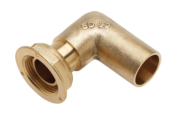 COUDE 90° CAL.20 ECROU JPC 6/20 CU22 SS PATTE NF540 8234052 COU103 §