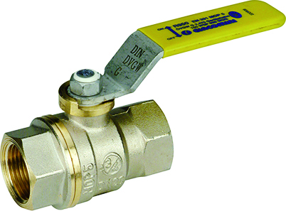 ROBINET TOURNANT SPHERIQUE GAZ F/F 2" PASSAGE TOTAL / 5 BAR NF078 ROB565