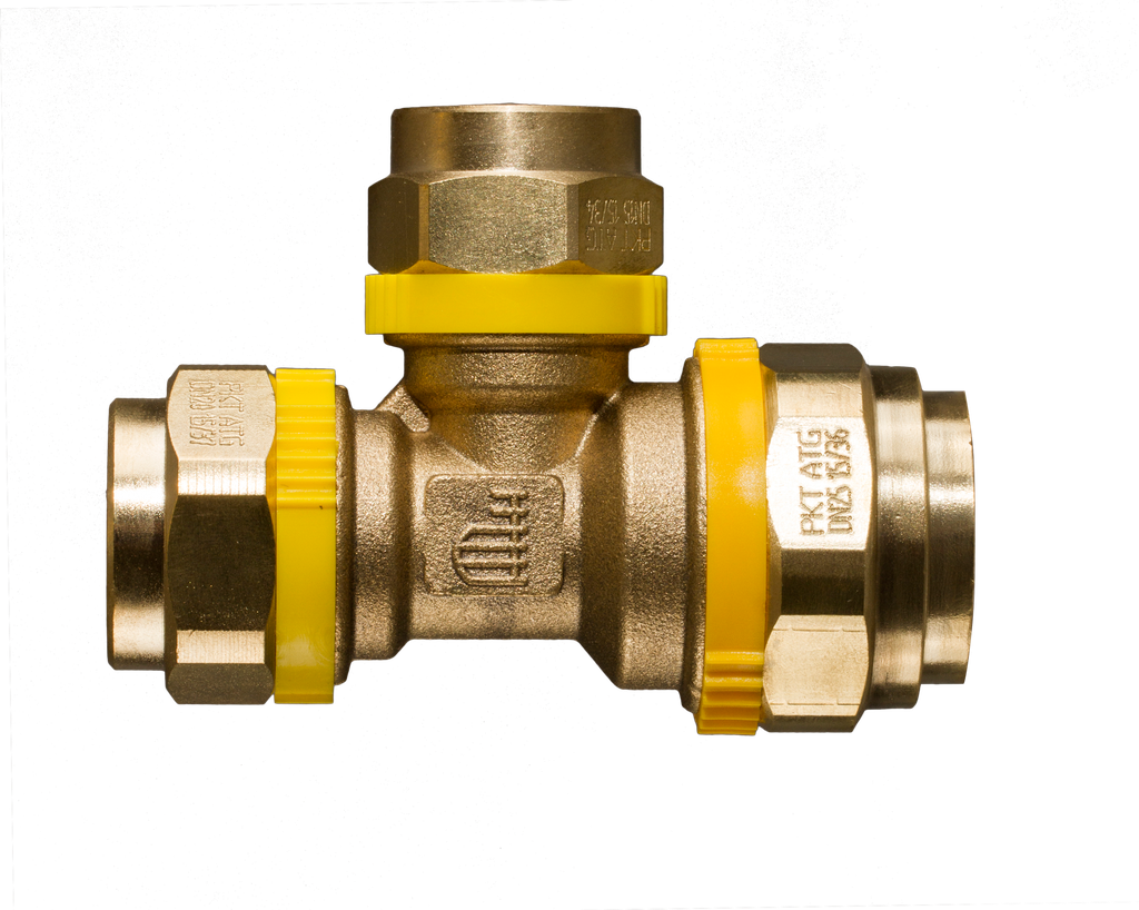 TE DE COUPLAGE ATG PLT DN 20 X 15 X 20