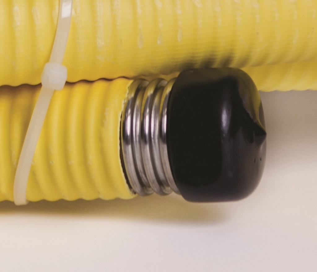 BOUCHON CAPS PLASTIQUE POUR PLT DN20 / LOT DE 10 UNITES