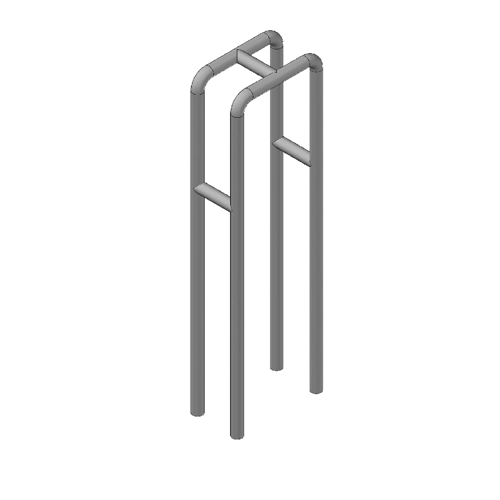 PROTECTION MECANIQUE S22 / H1500XL450XP250 MM / ACIER 40/49 GALVA