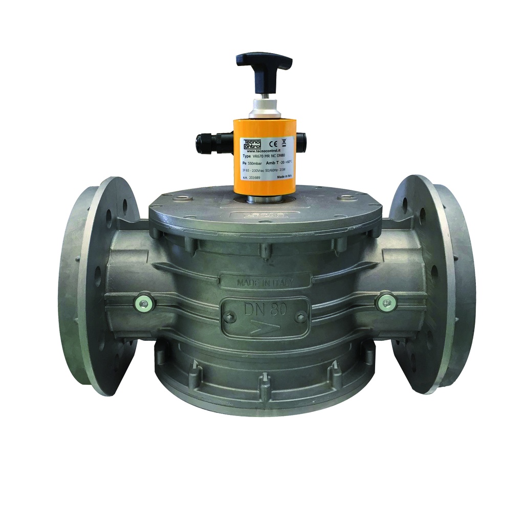 ELECTROVANNE RM DN100 N.F. <550MB IP65 230V ENTRAXE 350 ELV019