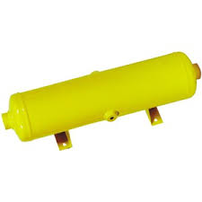 CAPACITE TAMPON CE PED 50L F/F 1"1/2 PREFABRIQUE ACIER JAUNE + 2 BOUCHONS / 500 MBAR CAP003 §