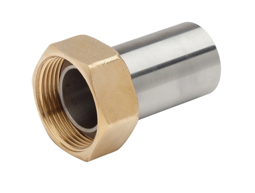 [BAN0190499] RACCORD 2 PIECES  ECROU G 3/4" - AC 21,3 AVEC JOINT NF540 RAC131