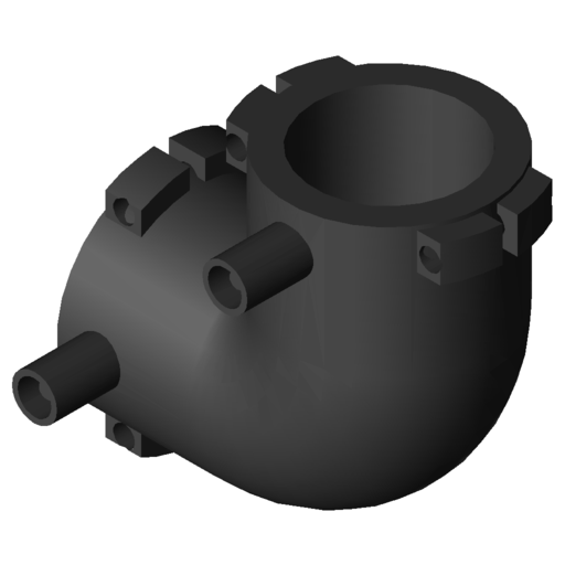 [GFI753101909] COUDE 90° MONOBLOC D40 F/F NF136 - 8022243 CF040090 §