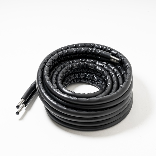 [PNWPW15DN32] TUYAU HP 2x15M DN32 316L + ISOLANT